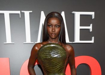 Anok Yai Looked Met Gala-Ready at the Time100 Gala