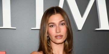 Hailey Bieber Updates the Carolyn Bessette-Kennedy Codes of Red Carpet Style