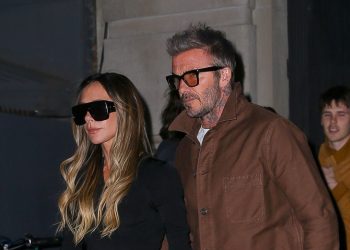 David and Victoria Beckham Nail Date Night Style