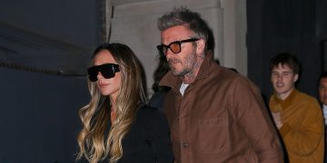David and Victoria Beckham Nail Date Night Style