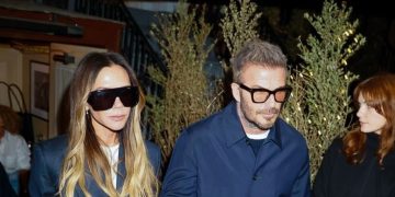 David and Victoria Beckham Have Two Very Different Takes on Monochrome Dressing