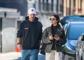 Lily Collins Reminds Us She Is the Anti-Emily Cooper With Her Mom-Off-Duty Style