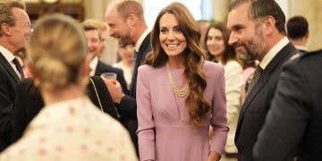 Kate Middleton Wears Queen Elizabeth’s Jewelry on the Late Monarch’s 100th Birthday