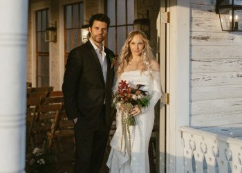 Candice King and Steven Krueger’s Elopement-Style Wedding at a Tiny Tennessee Chapel Was a Family Affair