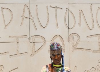 Juneteenth Brought Community—Complete With a Soul Train Line—To Lauren Halsey’s sister dreamer Sculpture Park in South LA