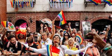 Moments of Gravity and Levity on the Ground at NYC Pride 2026