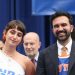 Exclusive: Rama Duwaji Sports Cult NYC Label at New York Knicks Championship Parade