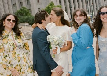 5 Ways to Style a Short Wedding Dress, According to Your Venue