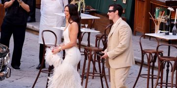 And the Bride Wore… Leather! See Dua Lipa’s First Italy Wedding Look