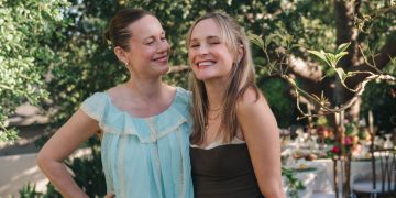 Party People Brie Larson and Courtney McBroom Put Their Own Entertaining Tips into Action