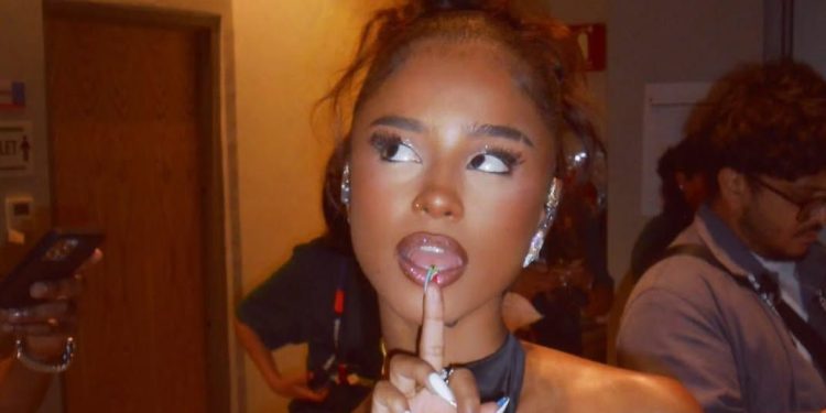 Tyla Wore Her National Pride on Her Nails for the FIFA World Cup Opening Ceremony