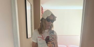 Chloë Sevigny Takes This Cool Girl Skirt Trend for a Spin