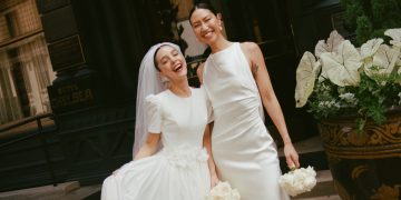 The Brides Proposed With Prada—and Tied the Knot at New York City Hall