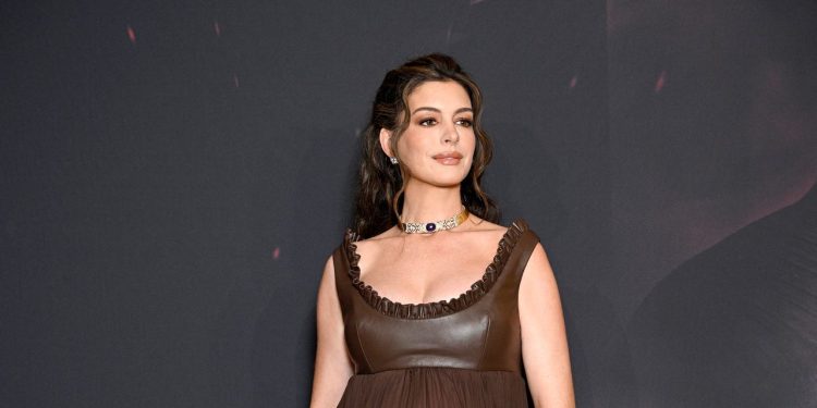 Anne Hathaway Embarks on an Odyssey of Maternity Style