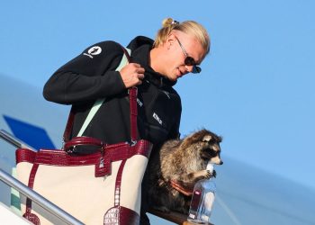 Erling Haaland Brings a Brand New Bag—and a Taxidermied Raccoon—Home to Norway
