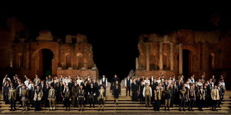 Center Stage: A Dolce & Gabbana Alta Sartoria Show in Taormina’s Teatro Antico