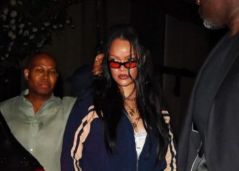 Rihanna Comes Down With a Case of the Stripes
