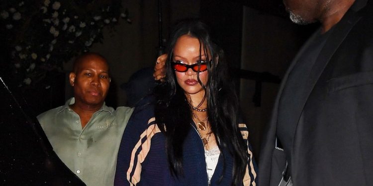 Rihanna Comes Down With a Case of the Stripes