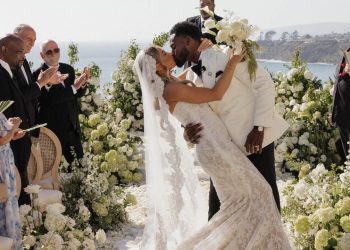 Juju Smith-Schuster and Laura Kruk’s Coastal California Wedding Was Filled With Florals and Samoan Traditions