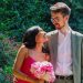 This British Vogue Editor’s Pink Wedding Dress and Heirloom Jewelry Nodded to Her Bengali Roots